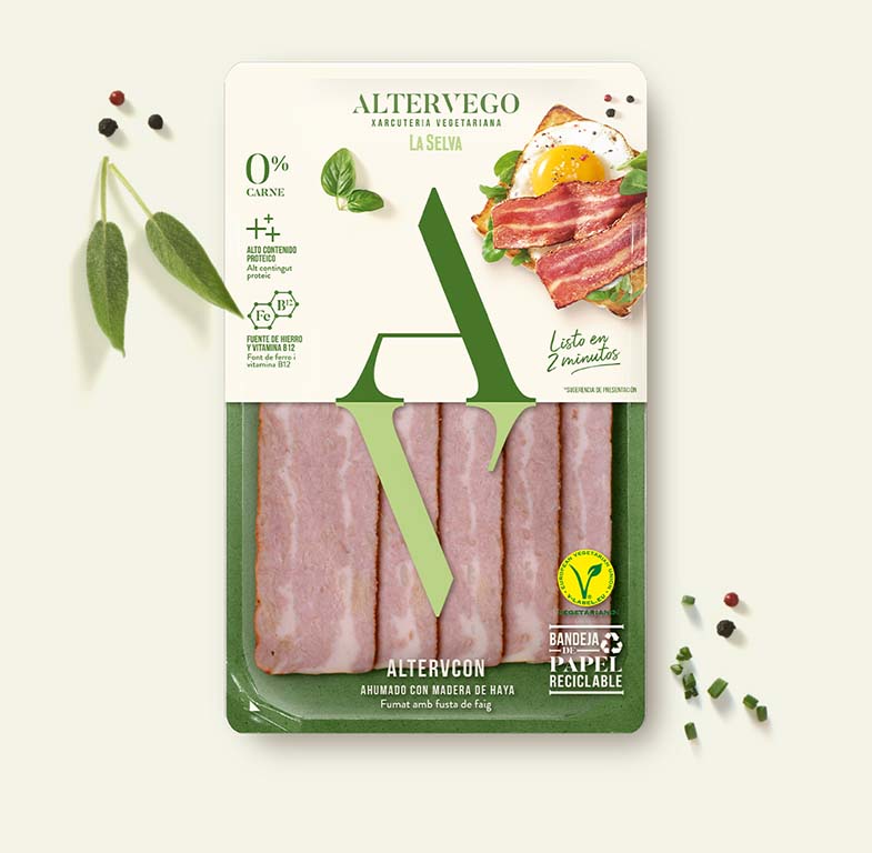 Bacon vegetariano AlterVcon